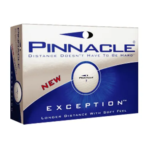 Balle de Golf Pinnacle Exception – Test & Avis