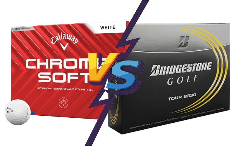 Bridgestone B330 vs Callaway ChromeSoft