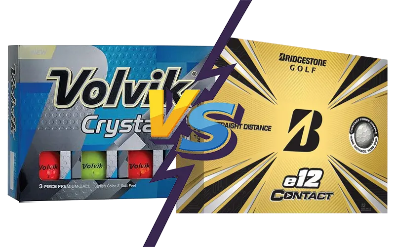 Bridgestone E12 vs Volvik Crystal