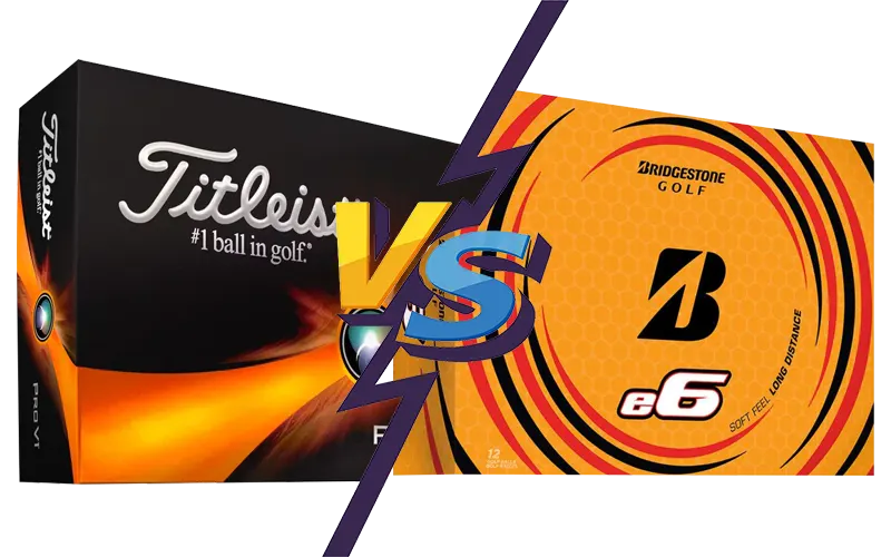 Bridgestone E6 vs Titleist Pro V1