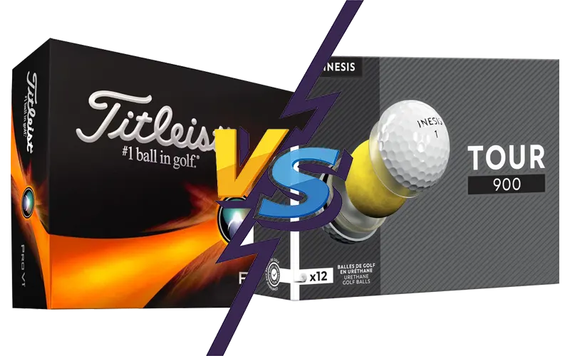 Inesis 900 vs Titleist Pro V1