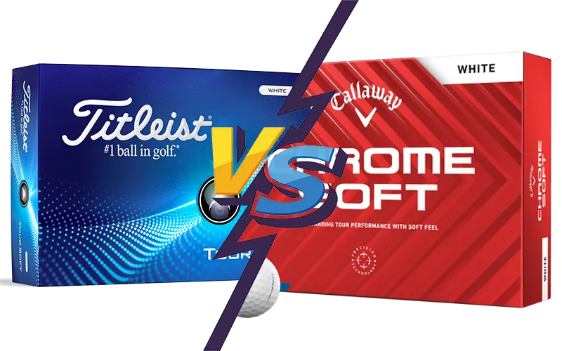 Callaway Chrome Soft vs Titleist Tour Soft