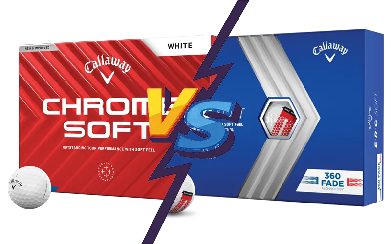 Callaway ERC Soft vs Callaway Chrome Soft