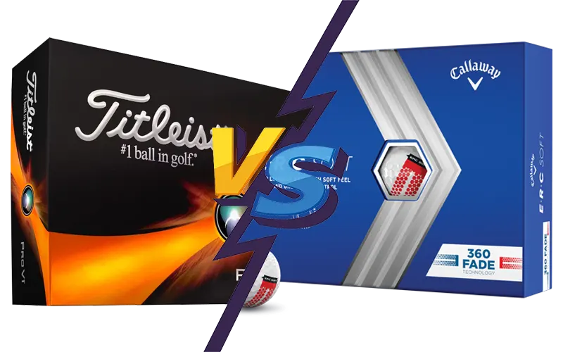 Callaway ERC Soft vs Titleist Pro V1