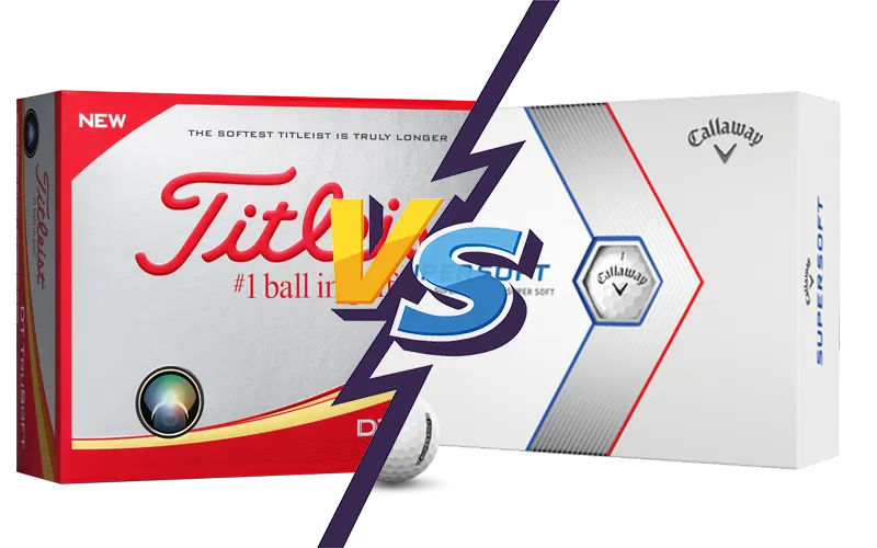 Callaway SuperSoft vs Titleist DT TruSoft