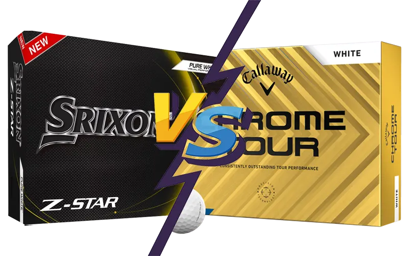 Callaway Chrome Tour vs Srixon Z Star