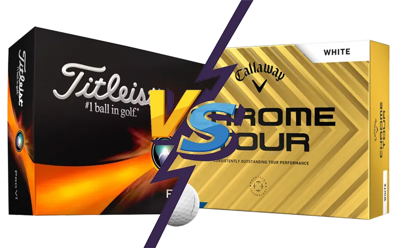 Callaway Chrome Tour vs Titleist Pro V1