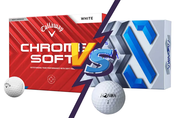 Honma TW-S vs Callway Chrome Soft