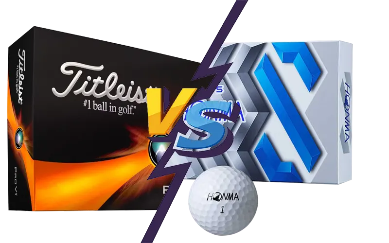 Honma TW-S vs Titleist Pro V1