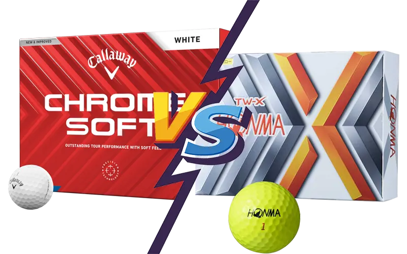 Honma TW-X vs Callway Chrome Soft