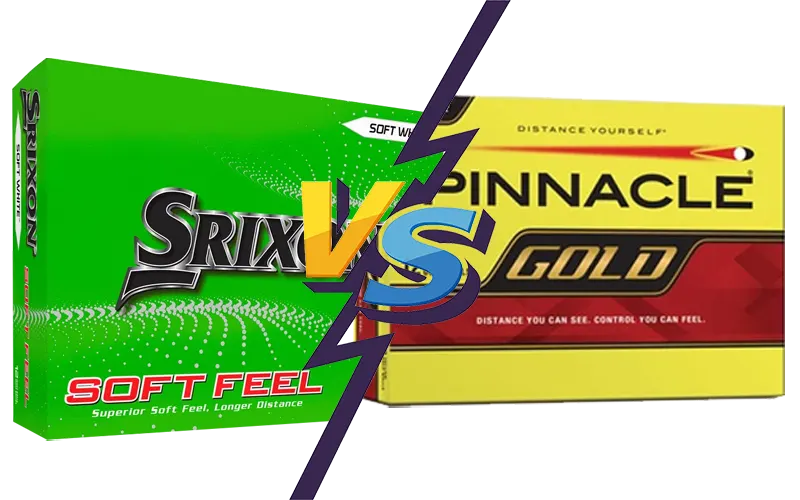 Pinnacle Gold vs Srixon Soft Feel