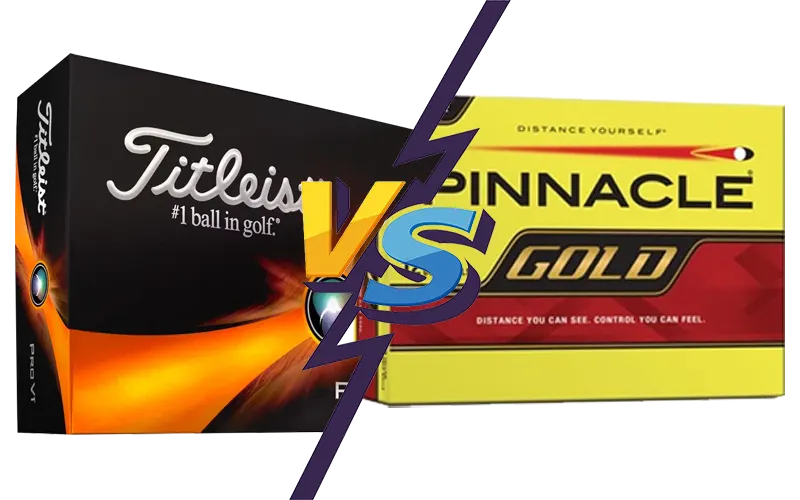 Pinnacle Gold vs Titleist Pro V1