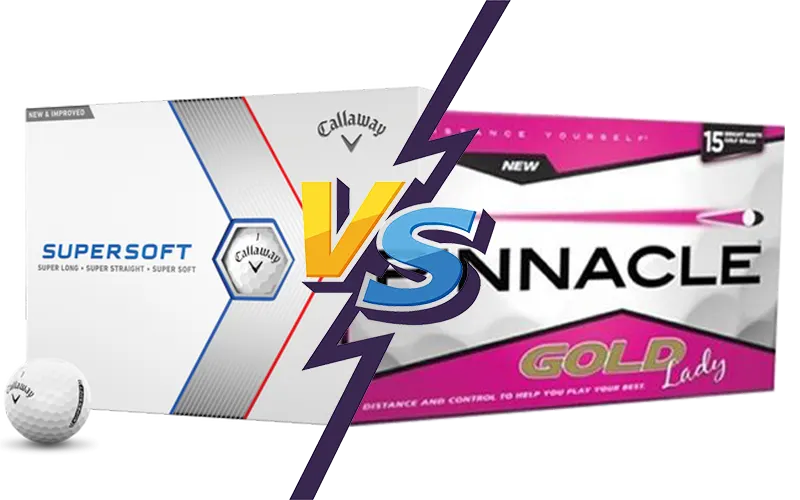 Pinnacle Lady vs Callaway SuperSoft