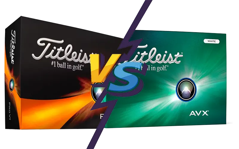 Titleist AVX vs Titleist Pro V1