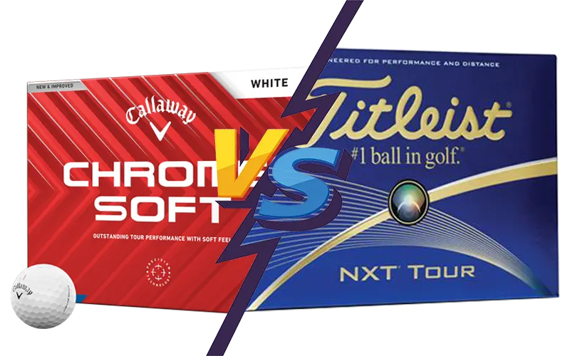 Titleist NXTour vs Callway Chrome Soft