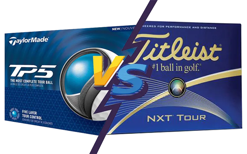 Titleist NXTour vs Taylormade TP5