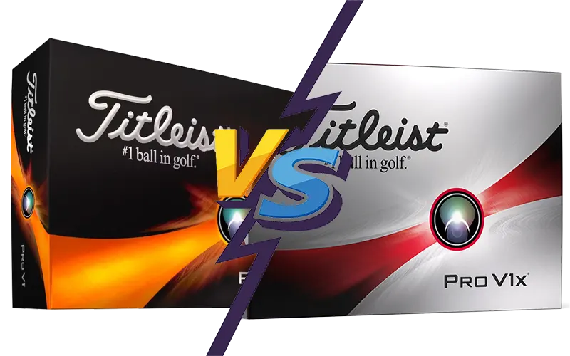 Titleist Pro V1x vs Titleist Pro V1