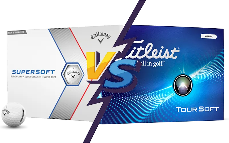 Titleist Tour Soft vs Callway SuperSoft