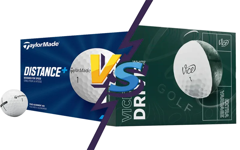 Vice Drive vs Taylormade Distance Plus