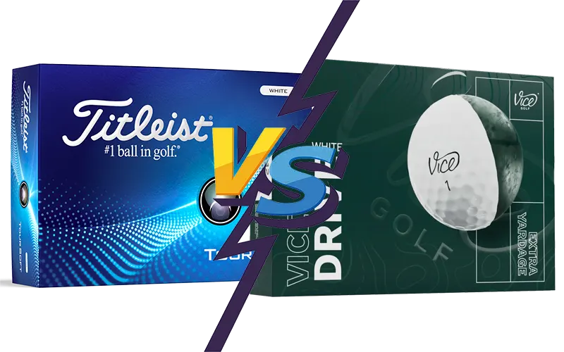 Vice Drive vs Titleist Tour Soft