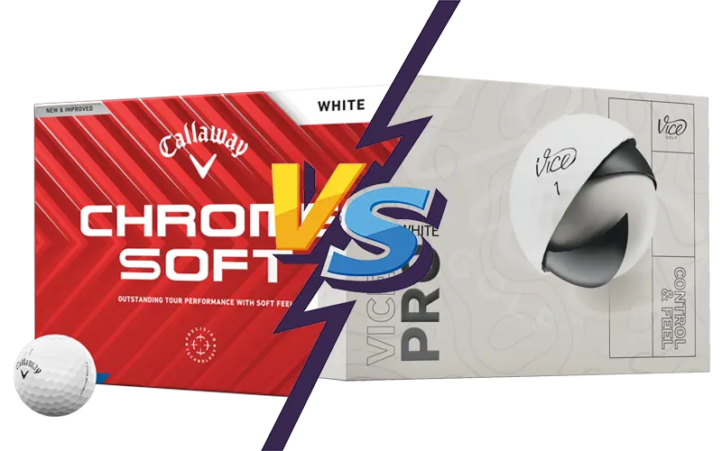 Vice Pro vs Callaway Chrome Soft