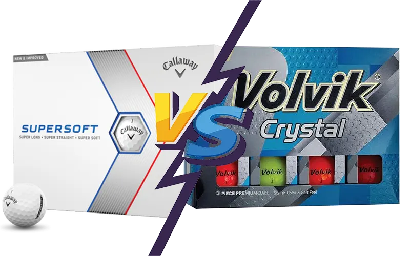 Volvik Crystal vs Callaway SuperSoft