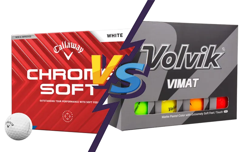 Volvik Vimat vs Callaway Chrome Soft