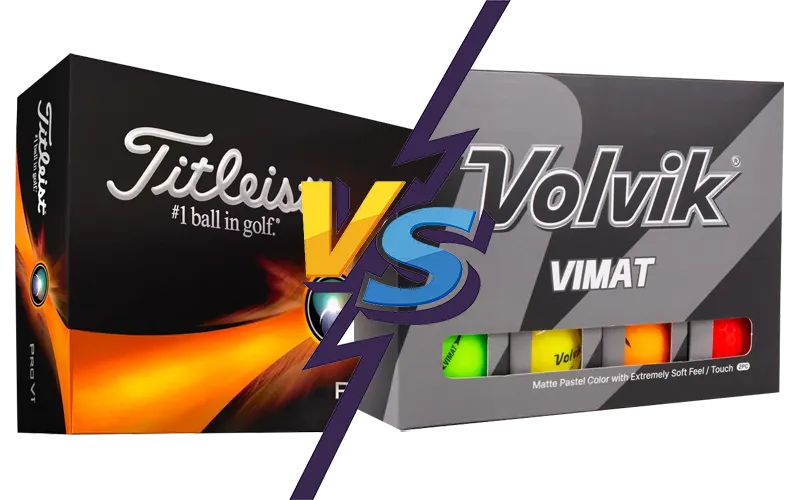 Volvik Vimat vs Titleist Pro V1