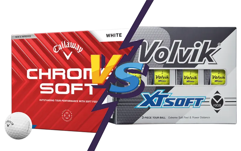 Volvik XT Soft vs Callway Chrome Soft