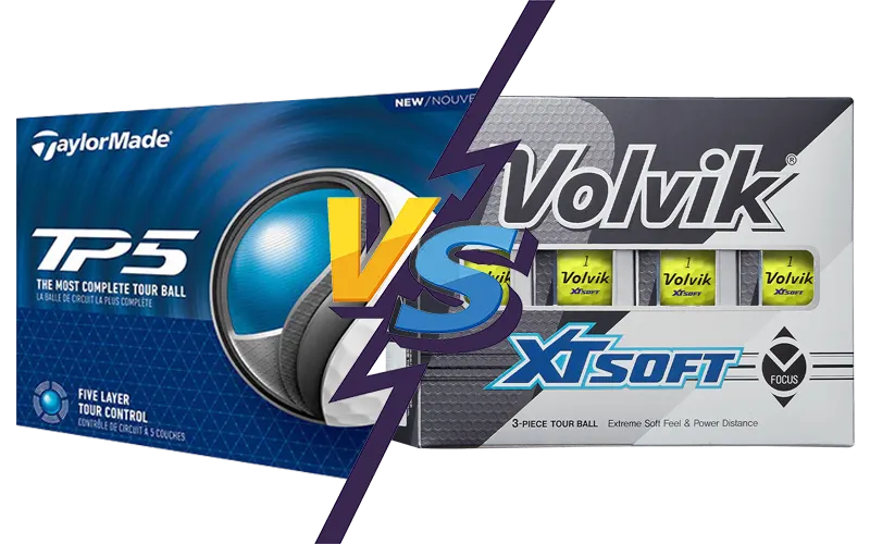 Volvik XT Soft vs Taylormade TP5