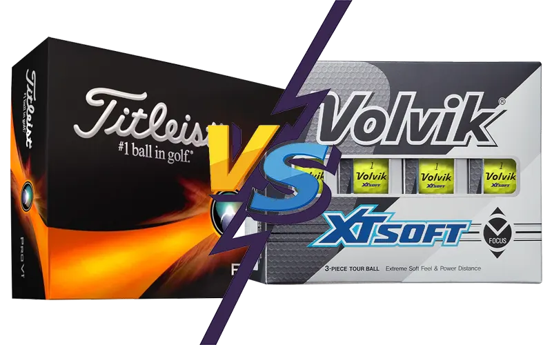 Volvik XT Soft vs Titleist Pro V1