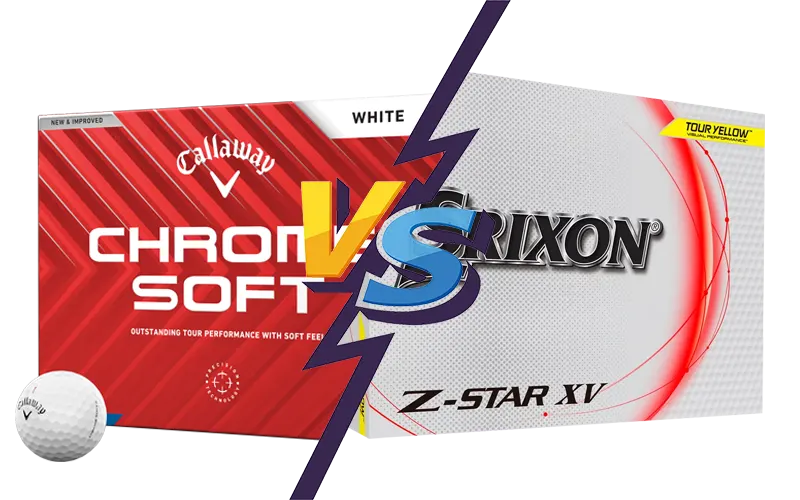 Srixon Z-Star XV vs Callway Chrome Soft