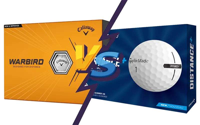 Taylormade Distance Plus vs Callaway Warbird