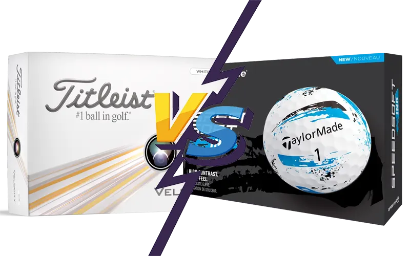 Taylormade SpeedSoft vs Titleist Velocity