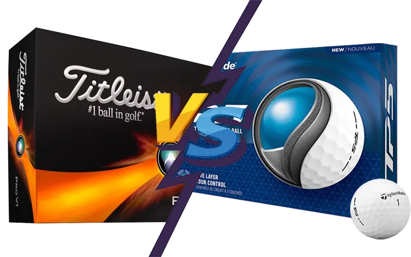 Taylormade TP5 vs Titleist Pro V1