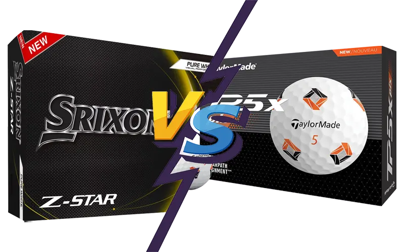 Taylormade TP5x vs Srixon Z-Star