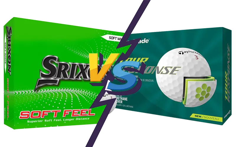 Taylormade Tour Response vs Srixon Soft Feel