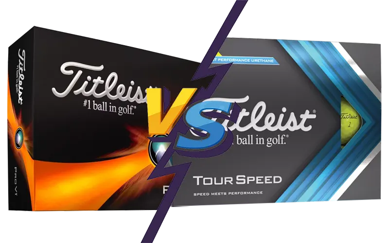 Titleist Tour Speed vs Titleist Pro V1