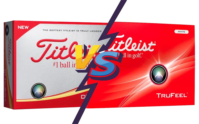 Titleist Trufeel vs Titleist DT TruSoft