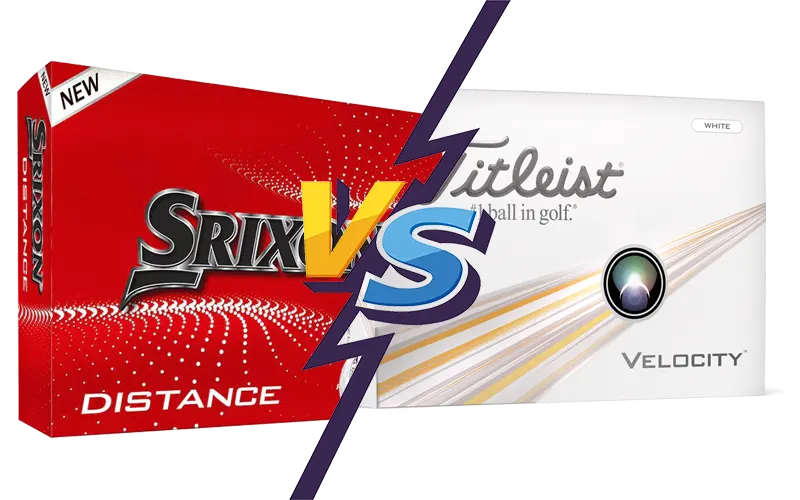 Titleist Velocity vs Srixon Distance