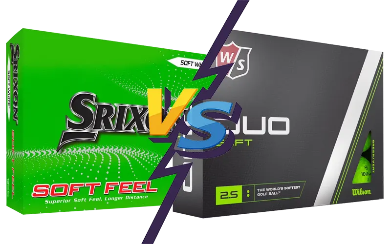 Wilson Duo Soft vs Srixon Soft Feel