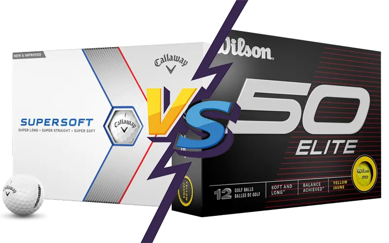 Wilson Fifty Elite vs Callway SuperSoft