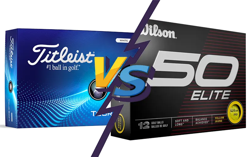 Wilson Fifty Elite vs Titleist Tour Soft