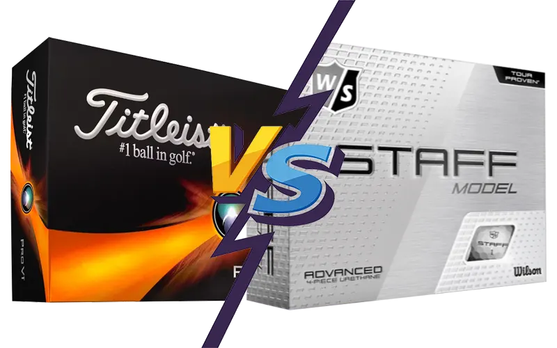 Wilson Model vs Titleist Pro V1