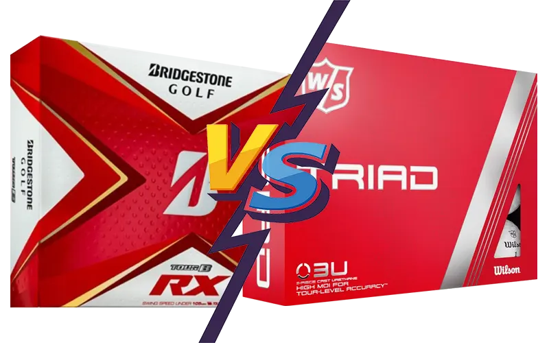 Wilson Triad vs Bridgestone Tour B RX