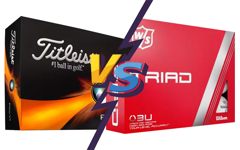 Wilson Triad vs Titleist Pro V1